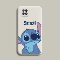 oppoa72手机壳液态a73全包男女a77卡通a79呆萌史迪仔防摔软壳 [古董白-呆萌史迪仔] [a72/5G版本]