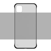OPPOReno5手机壳透明4pro磨砂reno3无边框6pro超薄散热卡通可爱潮 [无图案]透明磨砂无边框 OPPO