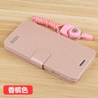 oppoA32手机壳realex青春手机套r17保护壳A53 2020版翻盖r11s皮套 香槟纯色 oppor17