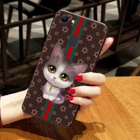 OPPO A73手机壳防摔a73t保护套a73m腕带F5可爱创意个性硅胶软超薄 腕带黑猫 OPPO A73单壳(无腕带)