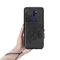 OPPOA11/A11x/A9X手机壳F11pro/A91带卡包零钱夹插卡保护套全包 黑色 oppo A11/A11x