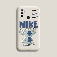 oppoa32手机壳全包男女硅胶液态a32卡通史迪奇防摔创意软壳 [古董白-史迪奇] [a32]