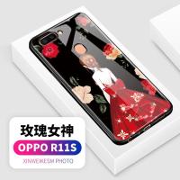 OPPOR7/a57/r9手机壳a1a59s玻璃a83r11女a3a5男r7s/r9s韩版r7plus R11s 玻璃壳