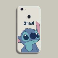 OPPOa73手机壳男女款液态硅胶全包防摔OPPOa79保护套卡通史迪仔潮 古董白[呆萌史迪仔] OPPO A73