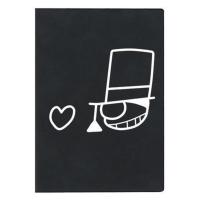 怪盗基德本子 预告函 柯南周边 动漫学生笔记本 二次元日记记账薄 怪盗基德笔记本 A5 145*210mm