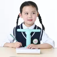 儿童坐姿矫正器防近视书写支架视力保护器小学生课桌神器防驼背 护眼甲(不顶胸)千草兰