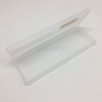 MUJI无印良品笔袋网眼尼龙黑/灰方形船型鹿晗同款简约 柬埔寨生产 笔盒小号