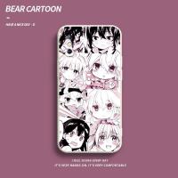 苹果x手机壳镜头全包iPhonexr液态硅胶xsmax防摔日系动漫软保护套 苹果xsmax[佐和子-象牙白]