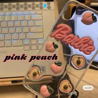 8Xs少女心水蜜桃12苹果11手机壳11promax韩风iPhone7plus全包xr套 韩蜜桃[小红书] X100