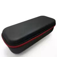 蓝牙麦克风收纳盒高品质皮包拉链包K歌神器收纳包 加厚布包