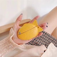 创意鲷鱼烧蓝牙耳机airpods1/2代卡通硅胶软壳Pro3防摔保护套可爱 硅胶 鲷鱼烧 airpodsPro 3