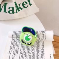 卡通单眼仔airpodsPro无线蓝牙耳机1/2代硅胶软壳可爱保护套3创意 硅胶 新单眼仔+挂钩 airpodsPro