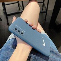 潮牌耐克适用vivoiqoo手机壳硅胶女z1x磨砂软壳iqoo3全包防摔pro iqooz1x(磨砂软壳)蓝色 小N