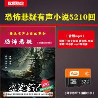 32G恐怖悬疑有声小说内存卡鬼吹灯盗墓笔记鬼故事mp3车载TF存储卡 32GB (含有声小说5210回)