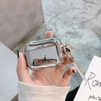 适用苹果Airpods保护套潮牌乔丹1/2代软壳飞人无线蓝牙耳机盒子套 银色乔丹飞人(耳机套+挂钩) AirPods1/