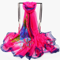 上海丝巾多功能百搭女春夏防晒空调沙滩纱巾旅游度假秋冬围巾披肩 1#