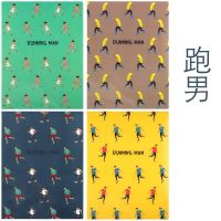 文件夹a4资料册透明插页考试卷收纳袋夹卷子的学生乐谱钢琴谱夹子 跑男20页 1个装