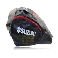 适配豪爵铃木摩托车小太子摩托车油箱包GN125太子油箱套PU皮套罩 GN125黑色油箱包 1个