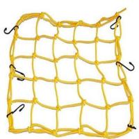 摩托车头盔网行李绳改装绑绳战神黄龙GW250幻影春风头盔网绳 黄色网绳30CM