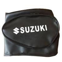 豫勇摩托车油箱包豪爵太子宝逸HJ125-18套耐磨皮HJ150-11油箱罩 黑色 不带侧包