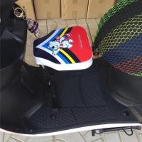 电动摩托车儿童座椅前置可折叠 踏板电瓶车小孩宝宝婴儿安全座椅 红熊单座