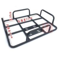摩托车电动车外卖货架美团外卖支架饿了么保温箱支架底托外卖尾架 50X40CM外卖尾架/送螺丝工具