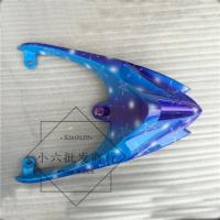 鬼火一代尾翼改装鲨鱼翘头gy6加高驼峰加长1代二代三代防摔后货架 鬼火 星空驼峰尾翼