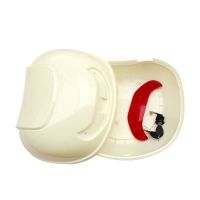 电动车后备箱摩托车储物箱通用爱玛雅迪小龟车王电瓶车工具箱尾箱 白胚(送拉绳+螺丝刀+小扳手)