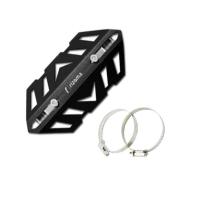 摩托车改装排气管防烫装饰盖地平线小忍者跑车个性通用前叉减震盖 黑色一个