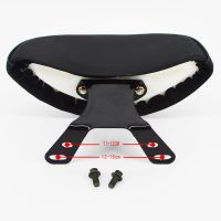 电动车尾翼靠背简易款电动车后靠背迅鹰护腰靠背雅马哈靠背后靠背 高密度减震海绵靠背(送螺丝)