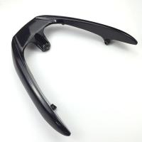 巧格福喜摩托车电动车改装尾翼后尾架雅马哈JOG巧格尾翼 铝后货架 巧格福喜二代黑色(无螺丝)