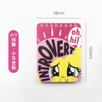 小马宝莉 小本子随手记单词本笔记本本子线圈本计划本学习用品ins A7 小马宝莉A款