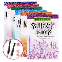 中小学生字帖楷书钢笔小学生练字字帖楷书儿童练字帖练字本写字本 2本一套 随机配 送中性笔2支