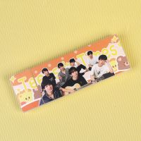 时代少年团宋亚轩刘耀文马嘉祺文具盒简约磨砂塑料透明小学生笔盒 时代少年B款