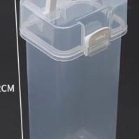 马克笔收纳盒盒子便携式大容量文具盒多功能塑料盒80色60色工具箱 12色马克笔盒