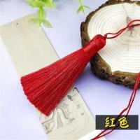 手工穗子古风饰品diy配件手链项链耳环装饰手机挂件流苏吊穗材料 红色 K款10个