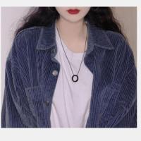 简约黑玛瑙指环吊坠项链情侣个性百搭黑绳挂饰 黑色指环吊坠[1人] 卡纸包装