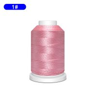 KINT牌3股亮光冰丝线锦纶手工编织线流苏穗子小卷约500米塔线 1# 3股0.3mm约500米