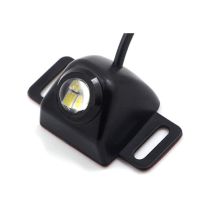 汽车倒车灯led强光12v24v免破线免打孔超亮电眼流氓灯泡改装通用 12-24通用固定角度[送夹子]