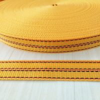 汽车拉车绳货车刹车绳子捆绑带拖车绳紧绳器收紧带马扎带空调绑带 黄色4cm19米