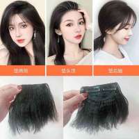 玉米须垫发片女垫高头顶假发贴片无痕隐形高温丝垫发根蓬松器发饰 玉米烫垫发片黑色一片