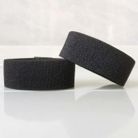 免安装高跟鞋防掉跟神器松紧束鞋带黑色百搭懒人带扣鞋平跟鞋绑带 黑底黑丝(2.5CM)