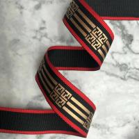 宽2.5厘米字母织带平纹带服装辅料DIY丝带印刷装饰 宽2.5厘米 1号款 5米