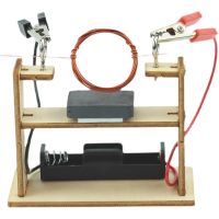 学生科技小制作物理实验发明创新DIY电动发电机模型新品益智玩具 简易电动机材料包 送螺丝刀