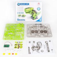 儿童玩具太阳能机器人变形恐龙模型DIY手工拼装物理科技小学生 太阳能恐龙3合1