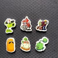 可爱的小鸟韩版植物大战僵尸卡通创意橡皮擦橡皮章 6个橡皮(植物+僵尸搭配)