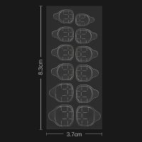 美甲果冻胶双面胶双面高粘度美甲贴甲片贴穿戴甲片假指甲专用 3片