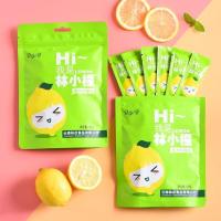 果肉柠檬冻桑葚冻水果果冻优选上乘柠檬桑葚林小檬果冻 果肉柠檬冻128克/袋 一袋试吃装