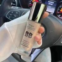 卡特莲粉底液新款遮瑕膏画模轻透双色控油持久防水防汗不脱妆bb霜 象牙白[一瓶装30g]送美妆蛋