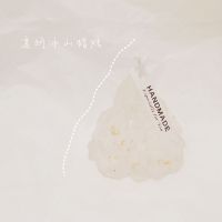 《漂浮的冰川》香薰蜡烛INS风浪漫生日礼物手工蜡摆件节日伴手礼 透明冰川(蓝风铃) 丝带礼盒简装